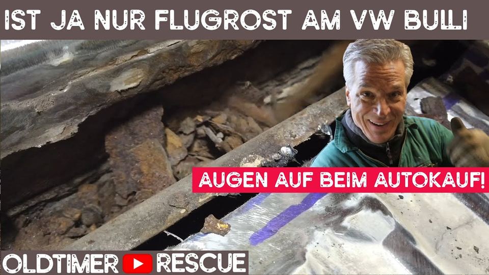 Kleine Roststellen verbergen oft böse Überraschungen - Ich habe mich getäuscht.